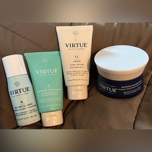 Virtue Hair Shampoo, Conditioner, 6-in-1 Styler, & Restorative Treatment Mask